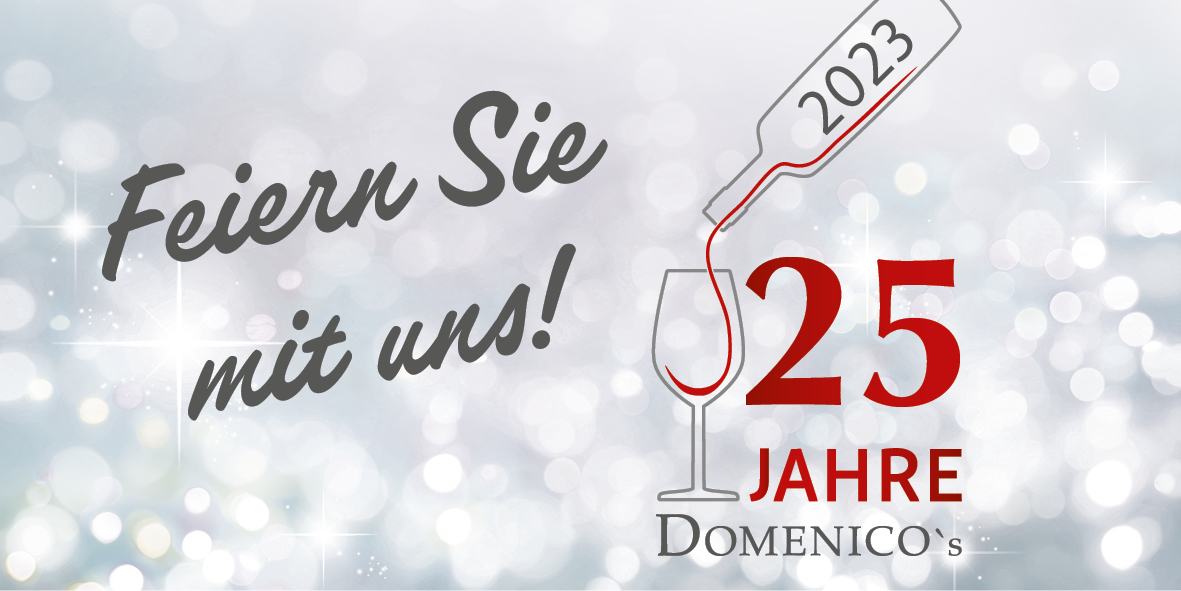 Logo 25 Jahre Domenicos
